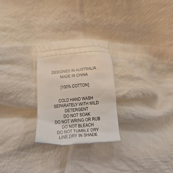 Label Of Love Womens Sleeveless Ruffled V-Neck Boho Midi Dress White Size Large - Picture 11 of 12